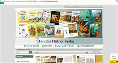 Desktop Screenshot of huebner-books.de